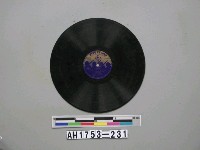 藏品(「出征兵士を送る歌」唱片)的圖片